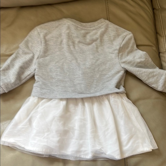Gap 2t Gray and White Dress - Picture 4 of 4